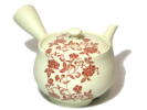 Trailing Rose Kyusu (handcrafted Kyusu: 380ml)