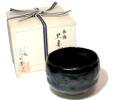 KURO MAKUGUSURI CHAWAN (by Shohraku III)