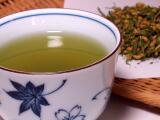 Tea Color of Organic Genmaicha Matcha - iri 