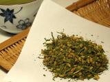 Tea Leaves of Organic Genmaicha Matcha - iri 