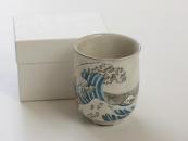HOKUSAI - NAMIURA (handcrafted Teacup: 200ml): US$103.00