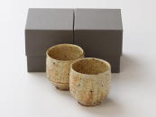 KI KOHIKI Yunomi - pair (handcrafted Teacup)