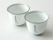 [Recommended] MATSUBA Yunomi (Teacup:pair:100ml each)