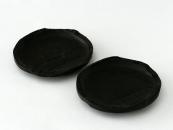 RYUBOKU CHATAKU (handcrafted saucer: pair): US$84.00