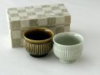 SHINOGI MARU Yunomi (handcrafted Teacup: pair): US$74.00