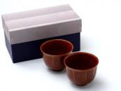 Vermilion (handcrafted Teacup: pair) Vermilion (handcrafted Teacup: pair)