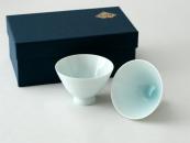 <b>[Limited] </b> Whispering Water (handcrafted Teacup: pair)
