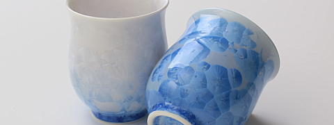 Sophisticated, Elegant Porcelain Yunomi & Matcha Bowl (Limited)