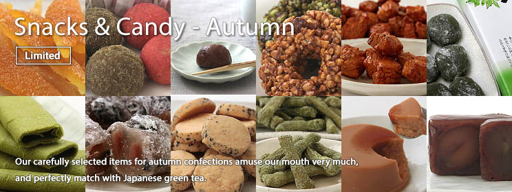 Japanese Snacks and Candy / Autumn