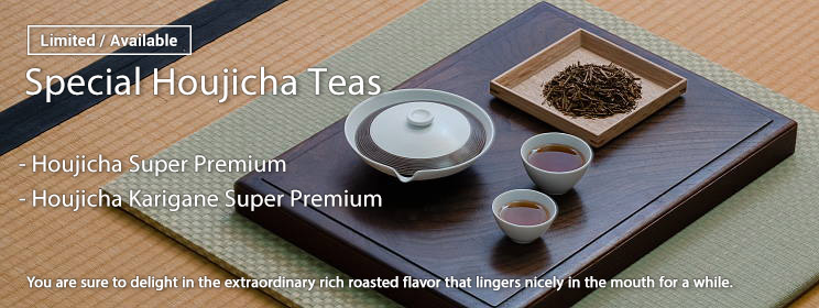Special Houjicha Teas (Limited)