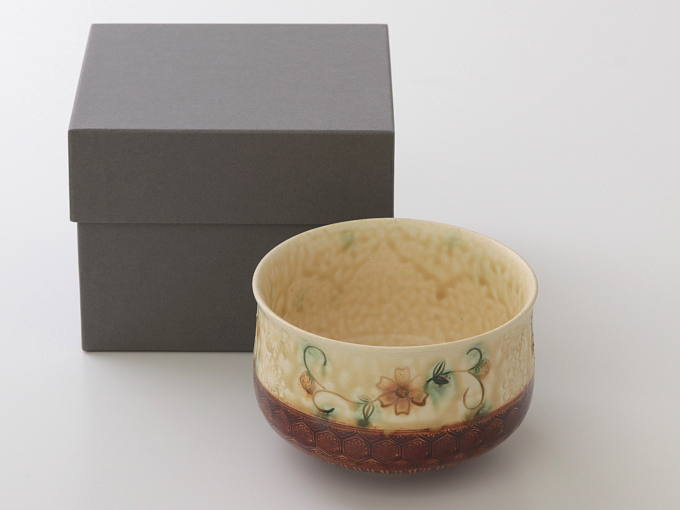 [Limited] AMEYU HANA MISHIMA (handcrafted Matcha Bowl)