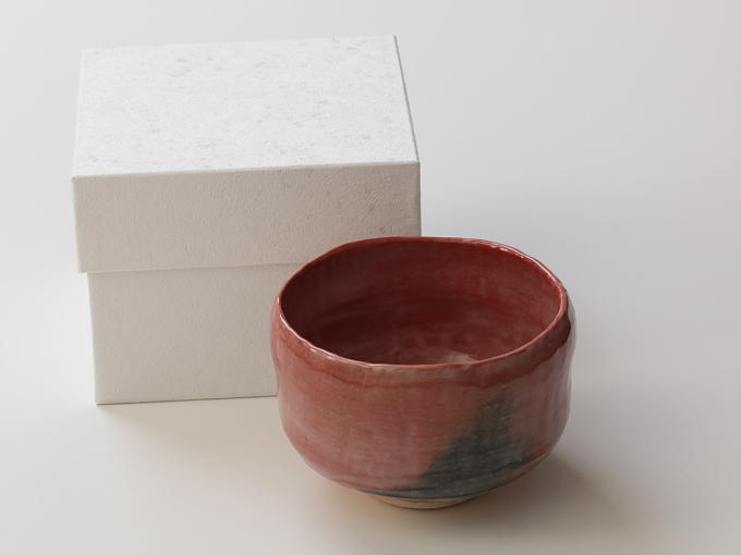 AKA RAKU (handcrafted Matcha Bowl)