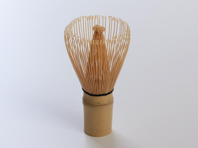 Natural Bamboo Matcha Green Tea Whisk Chasen Preparing Japanese