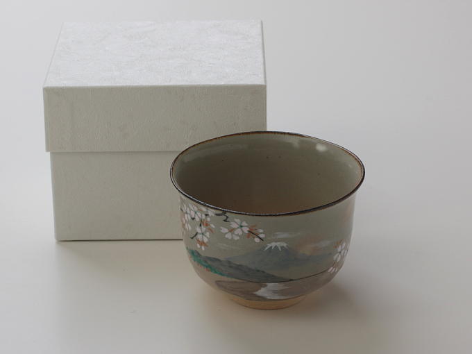 [Limited] FUJI - SAKURA GESHIKI (handcrafted Matcha Bowl)