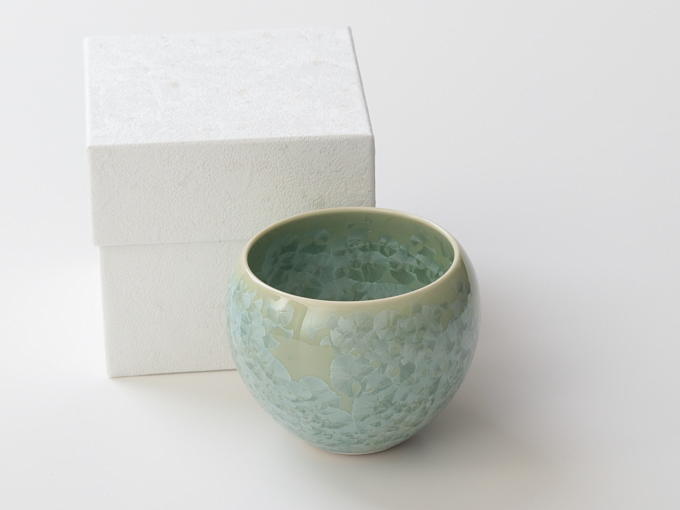 [Limited] HANA KESSHO TamaYunomi Green (handcrafted: 180ml)