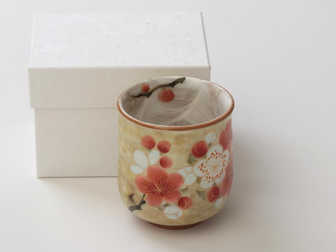 [Limited] HANA TSUDOI - KOHAKU BAI (handcrafted Teacup)