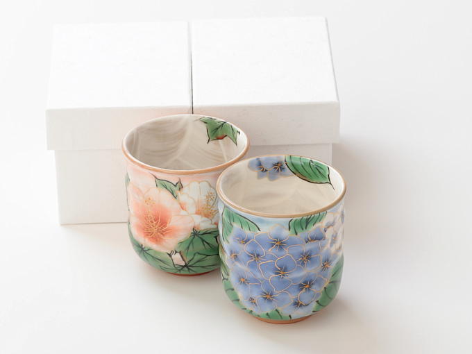 [Limited] HANA TSUDOI - pair (AJISAI / FUYOH, handcrafted)