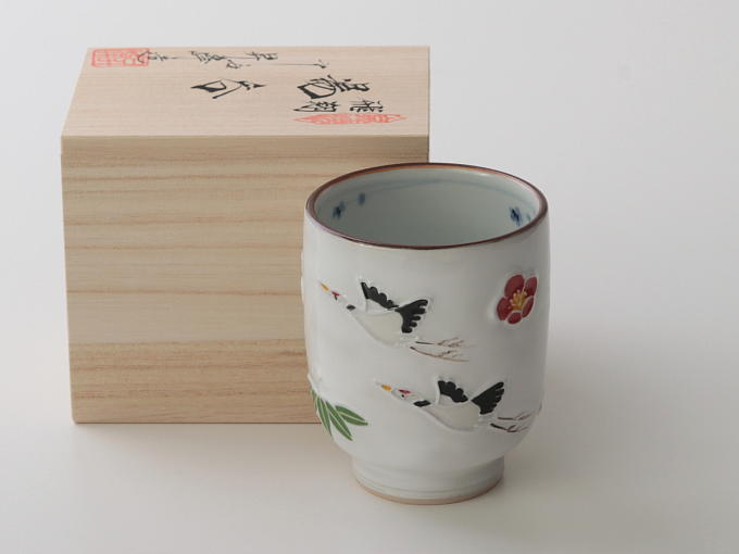 [Limited]  HISHOH - White (handcrafted Teacup: 180ml)