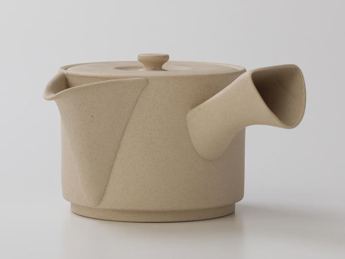 Japanese Teapot Kyusu//Tokoname Kiln//Potter 10.1 fl oz Jinsui