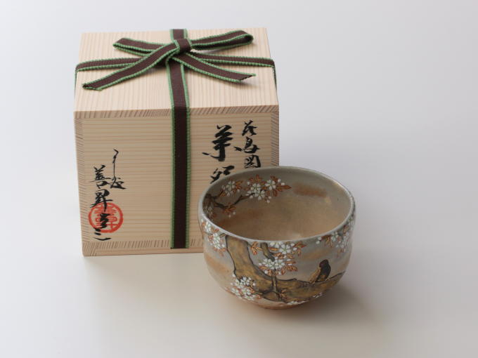 [RINPA HOUITSU] KACHOH ZU - SAKURA (handcrafted)