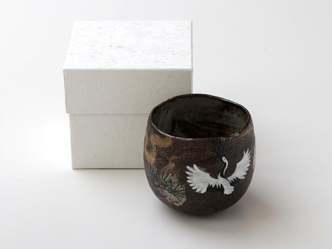 [Limited] KISSHOH TSURU  (handcrafted Teacup: 200 ml)