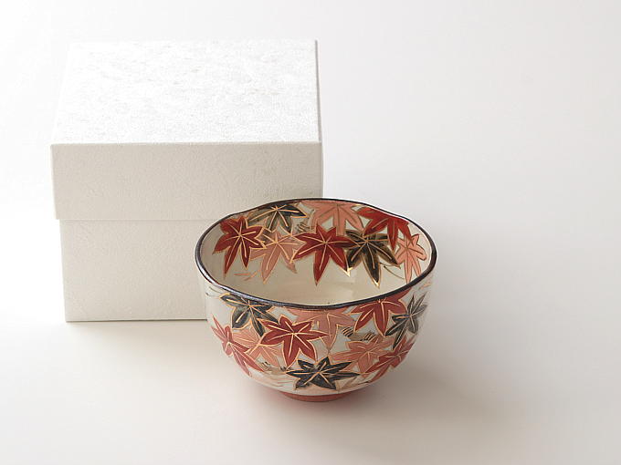 [Limited] KYO MOMIJI (handcrafted Matcha Bowl)