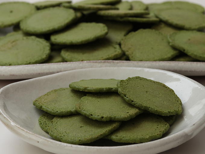 Matcha  SENBEI (premium Japanese confection)