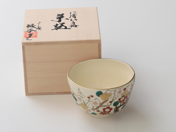 [Limited] NINSEI KOHAKUBAI (handcrafted Matcha Bowl)