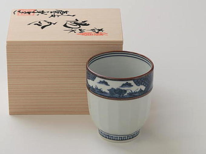 [Limited] OBI SANSUI Yunomi (handcrafted Teacup: 180 ml)