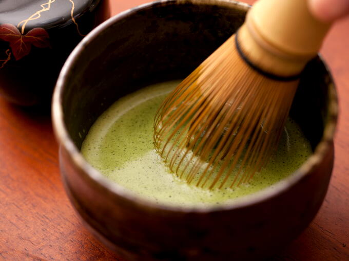 Japanese Bamboo Matcha Whisk for Organic Matcha