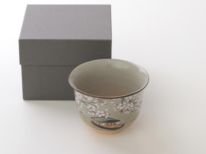 [Limited] SAKURA YAKATABUNE (handcrafted Matcha Bowl)