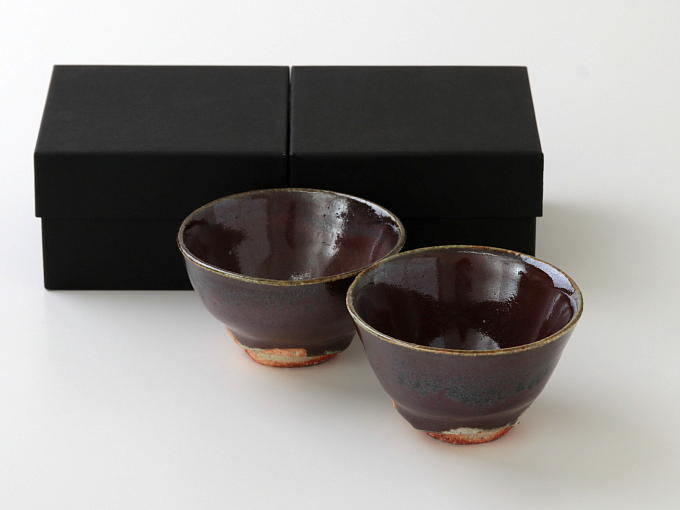 [Limited] SHIDOH YOHEN Yunomi pair (handcrafted Teacup)