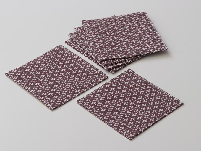 TAKEDABISHI Coaster Value Set (6 Coasters)