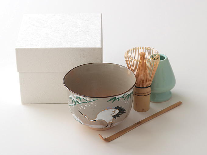 [Limited] YUKIZASA ni TSURU Matcha Starter Set