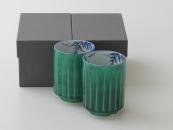 [Limited] AO KOHCHI SOGI - pair (handcrafted Teacup)