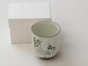 [Limited] Clover Yunomi (handcrafted Teacup: 200ml)