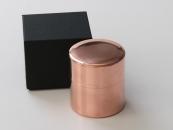DOHKAN Copper Chazutsu for 40g tea (handcrafted container)
