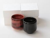 [Limited] FUKU RAKU Yunomi - pair (handcrafted Teacup)