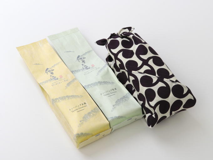 [New] FUROSHIKI Gift Teabag Set - SHINME pattern