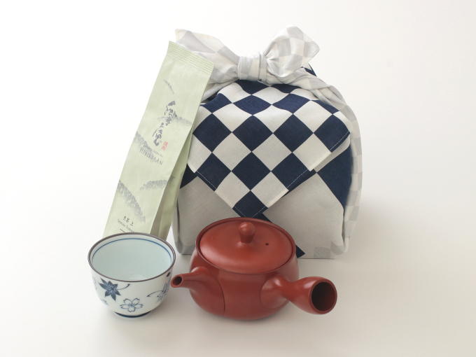 FUROSHIKI Gift Simple Kyusu Set