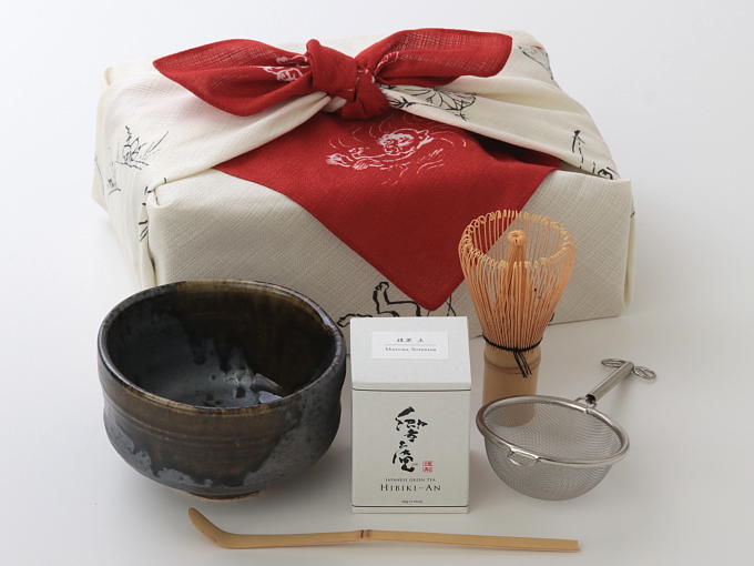 [New] FUROSHIKI Gift Starter Set - CHOJYUGIGA pattern