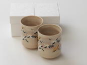 [Limited] GUNKAKU Yunomi - pair (handcrafted Teacup)