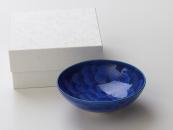 [Limited] HANA KESSHO RURI - Flat (handcrafted Matcha Bowl)