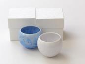 [Limited] HANA KESSHO TamaYunomi -Pair (handcrafted Teacup)