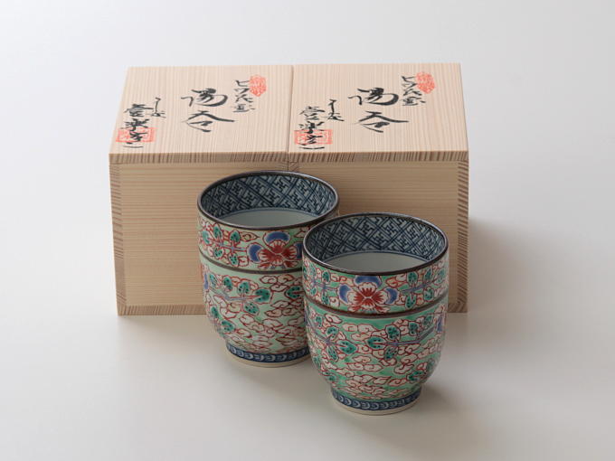 [Limited] HIWA KAUN - pair (handcrafted Teacup)