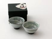 HAKEME no YUNOMI (handcrafted Teacup: pair)