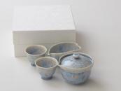 [Limited] HANA KESSHO Hohin Set (handcrafted Tea Set)