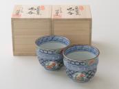 [Limited] IROE MARUMON SOHKA - pair (handcrafted Teacup: 125ml)