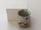 [Limited] KISSHOH UME - Blue (handcrafted Teacup: 160 ml)