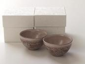 [Limited] MISHIMA KAMON (handcrafted Teacup: pair)
